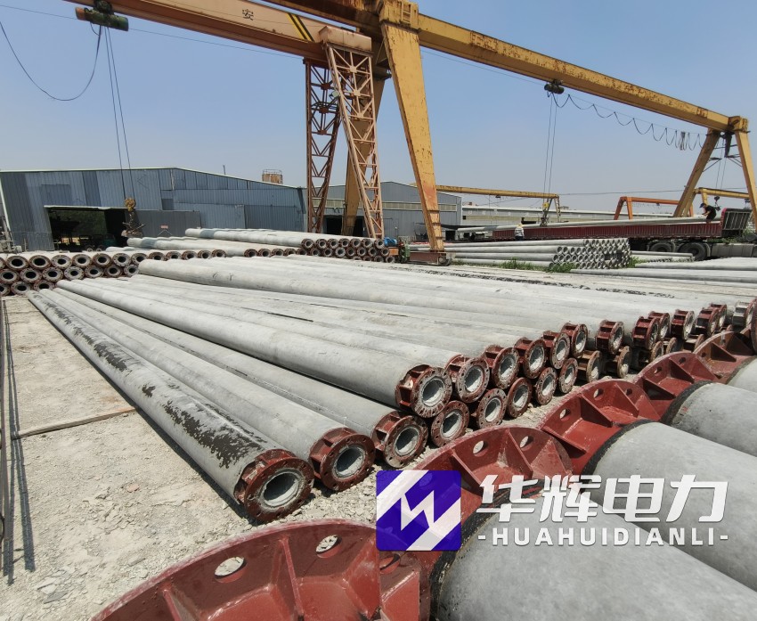 红毛镇21米水泥电线杆